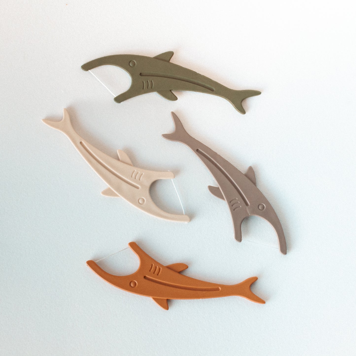 Kids Dental Floss Picks Shark