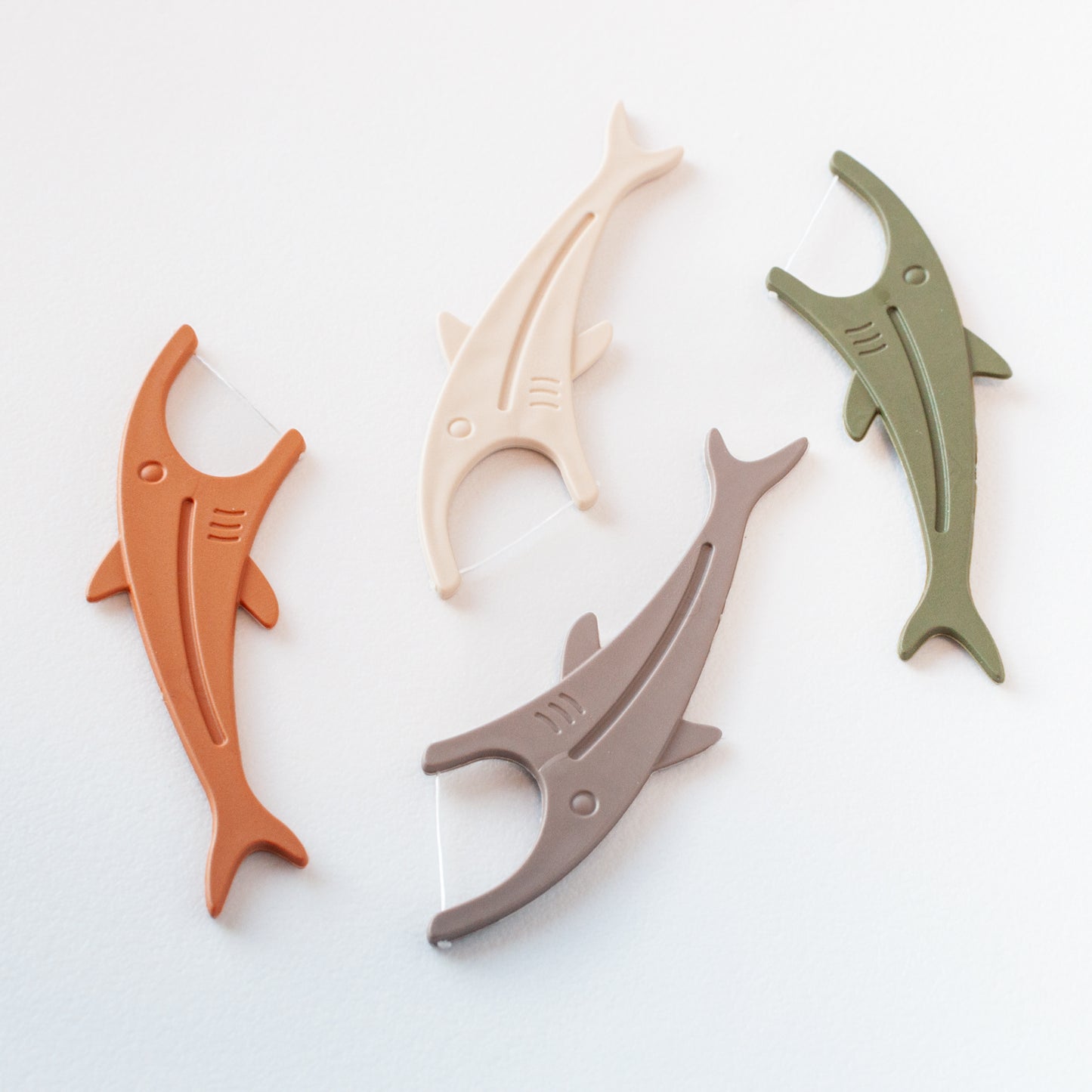 Kids Dental Floss Picks Shark