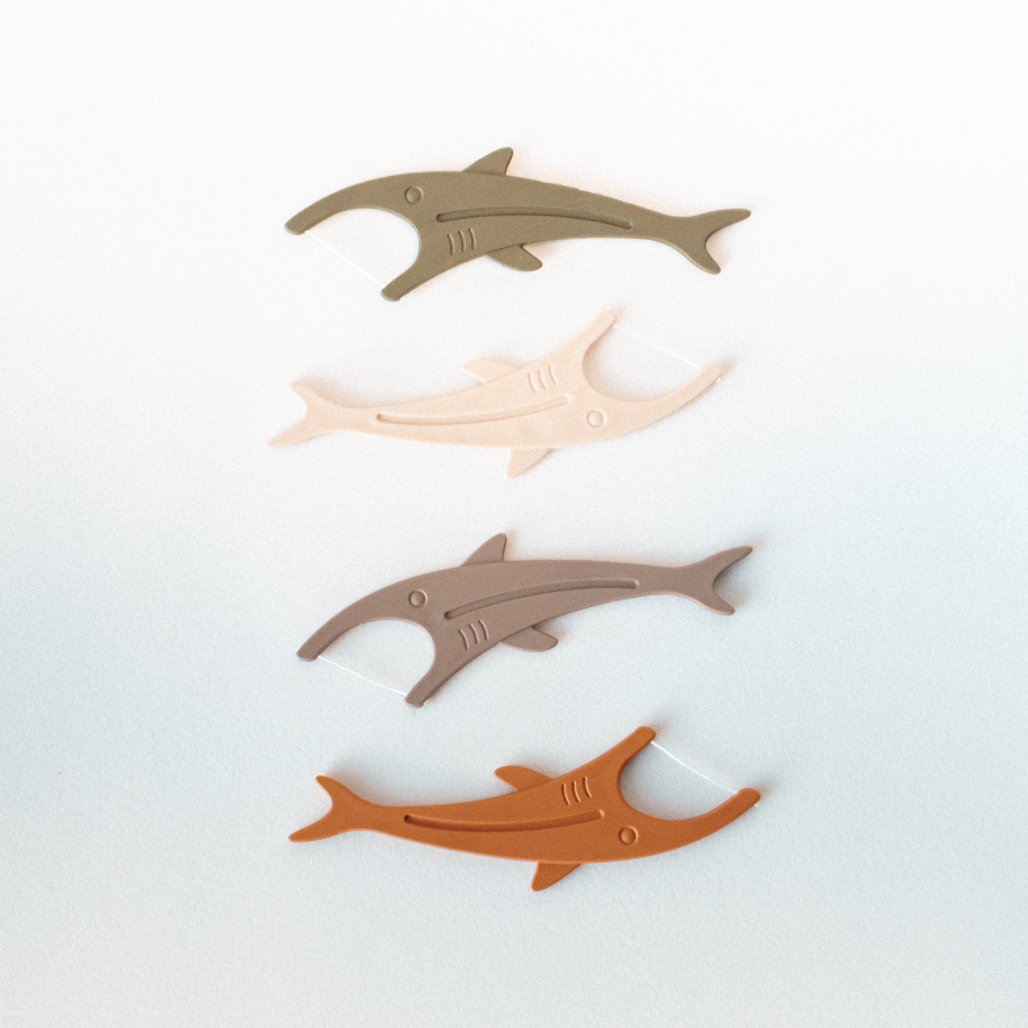 Kids Dental Floss Picks Shark