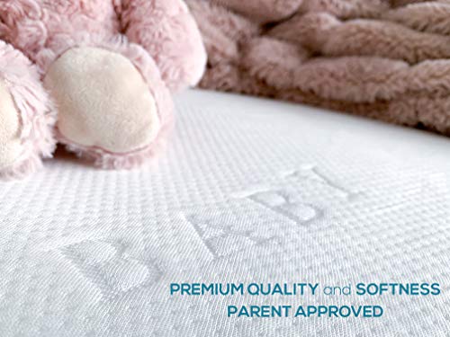 Waterproof Bamboo Crib Mattress Protector o1brand