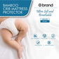 Waterproof Bamboo Crib Mattress Protector - Set of 2