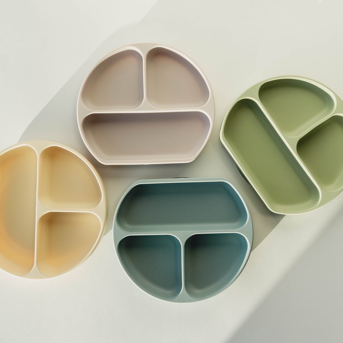 Suction Plates - Set of 4 - Neutral